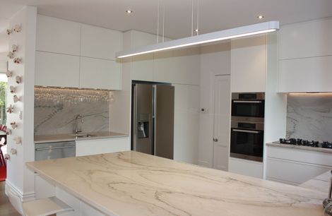 Minimalist White Kitchen