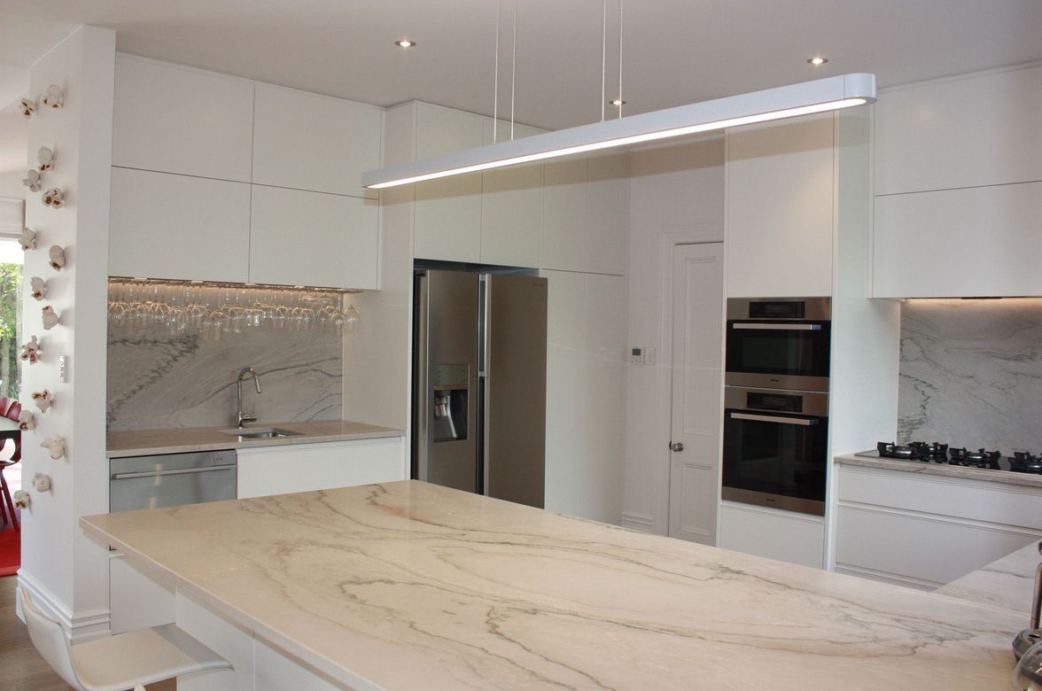 Minimalist White Kitchen
