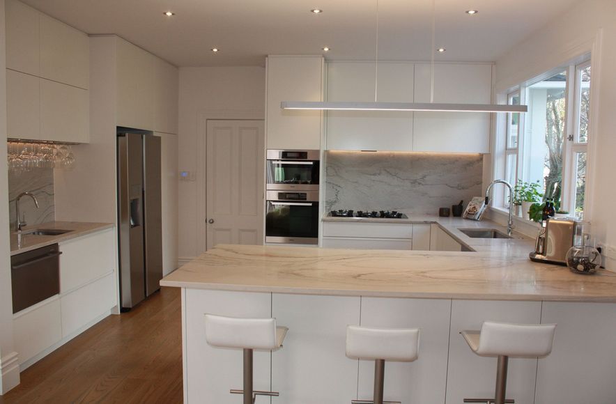 Minimalist White Kitchen
