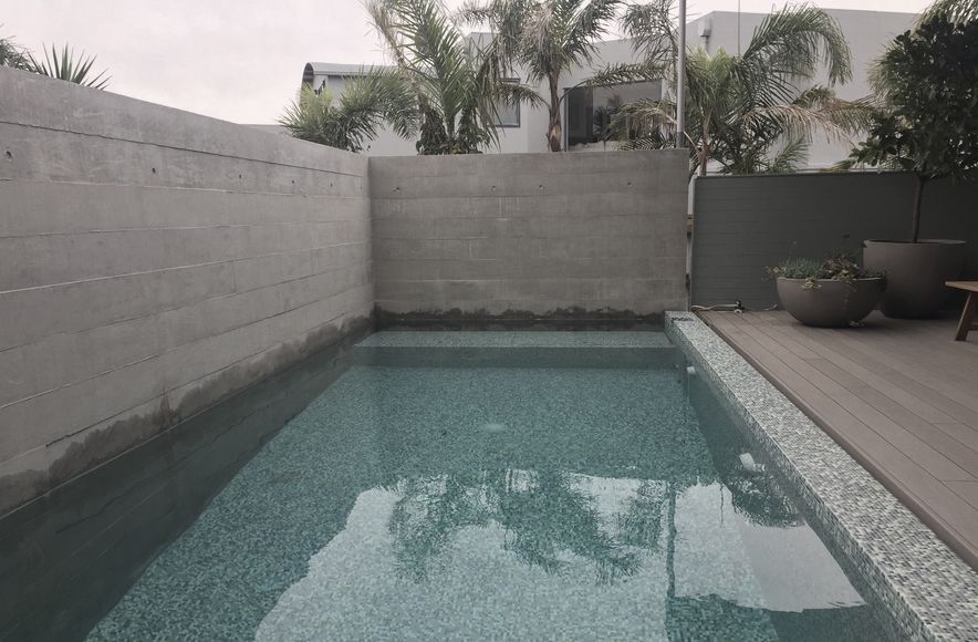 Mosaic Pool Tiling