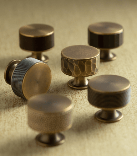 Stacked Barrel Cabinet Knobs