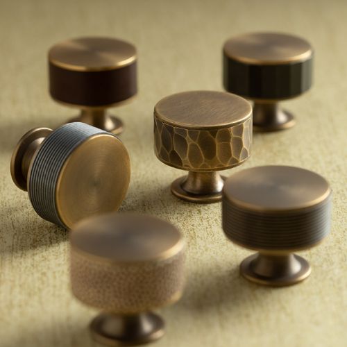 Stacked Barrel Cabinet Knobs