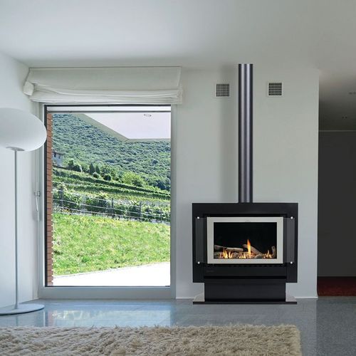Rinnai Neo Freestanding Plinth Gas Fireplace 