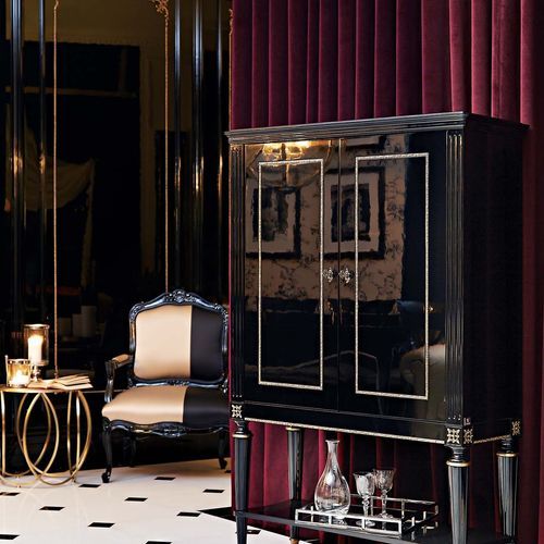 Piano Bar Cabinet