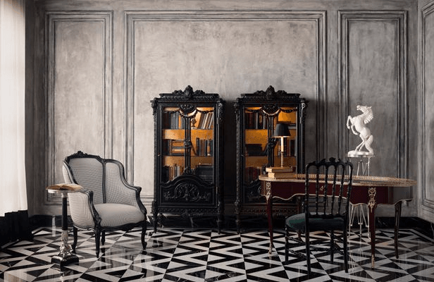 Piano Vitrin Bar Cabinet
