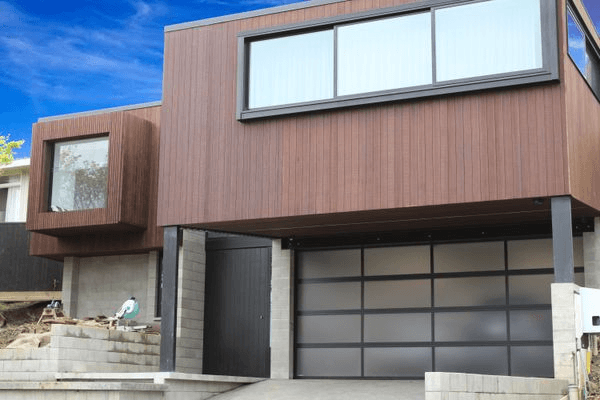 Plexiglass Custom Garage Door