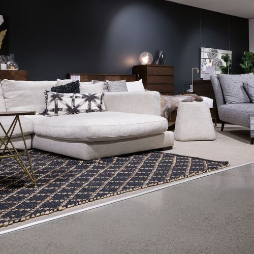 Standard Finish Polished Concrete Floors - Beach House Range