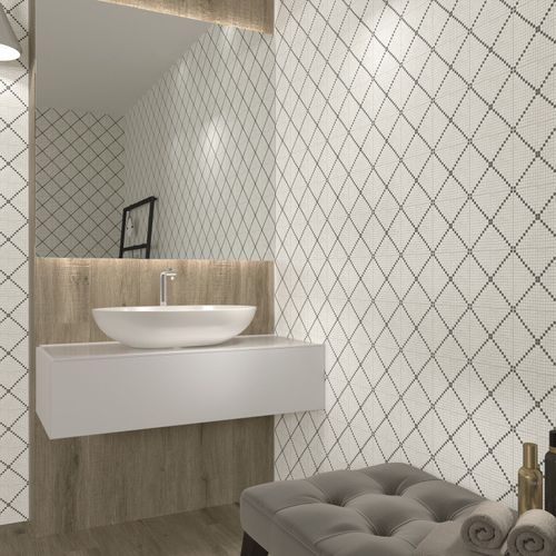 Lisbon Porto White Floor & Wall Tiles