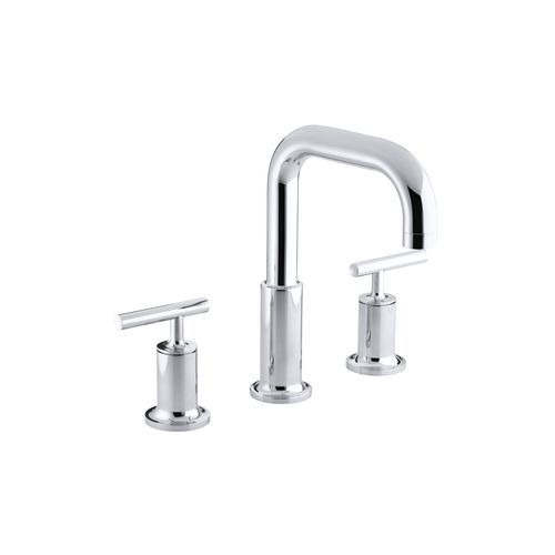 Purist Hob Mount Bath Set