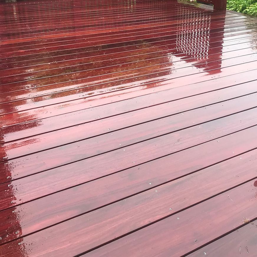 Purple Heart Hardwood Decking