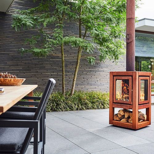 Quaruba by RB73 Outdoor Wood Stove