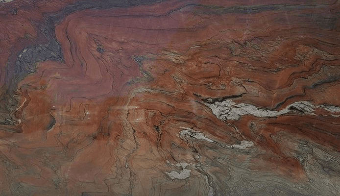 Red Tempest - Natural Quartzite - Platinum