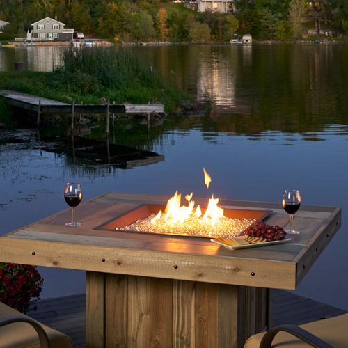 Rhode Island Outdoor Fireplace