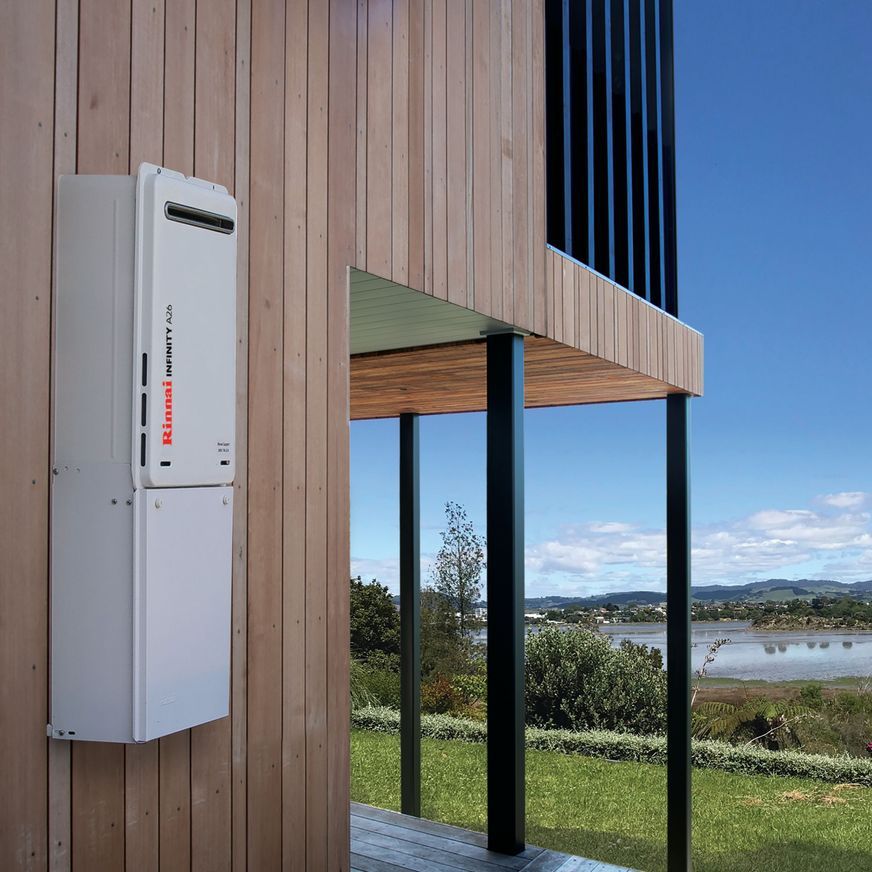 Rinnai INFINITY™ A-Series External Gas Cont. Flow Water