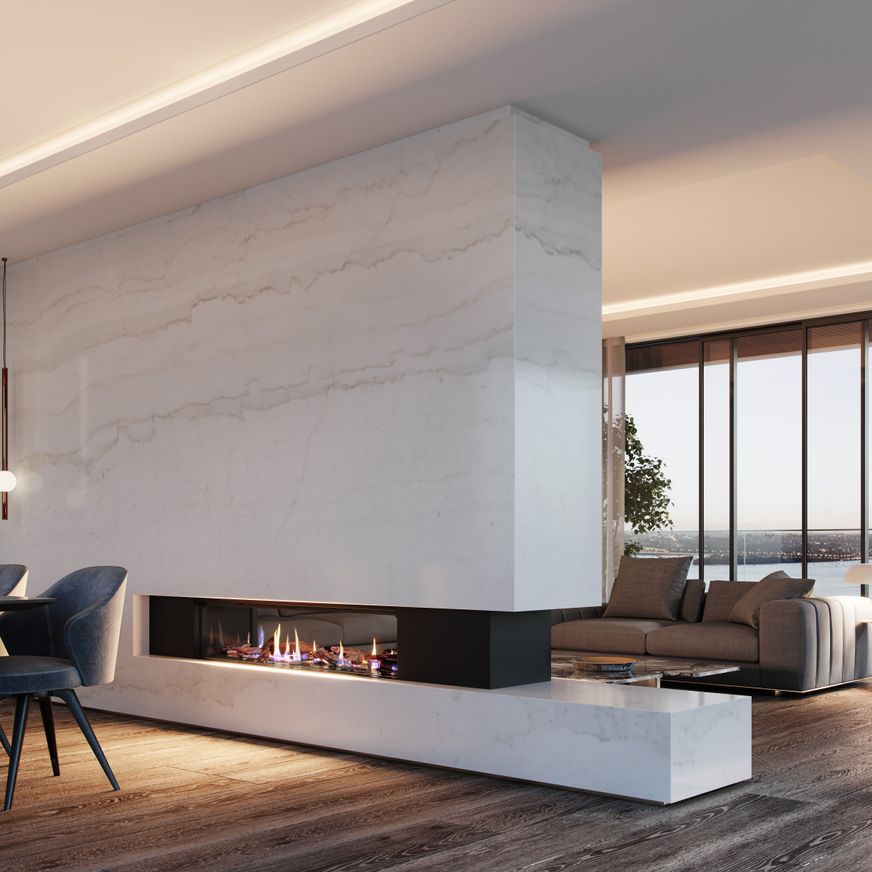 Rinnai Linear 1500 Gas Fireplace