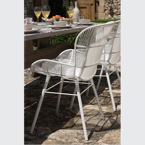 Rose Outdoor Dining Arm Chair