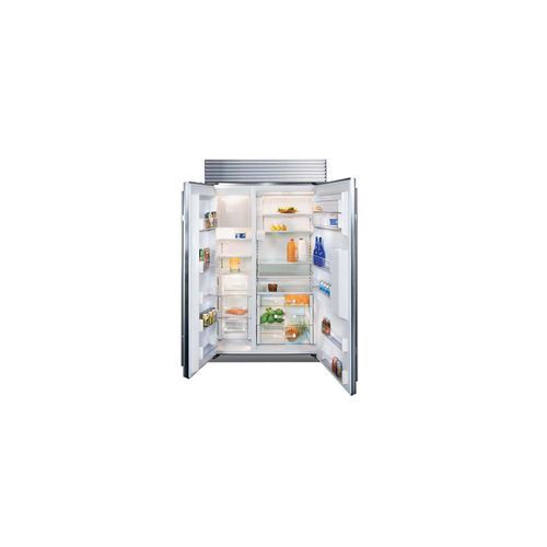 Sub-Zero Built In Side-By-Side Fridge with Dispensor