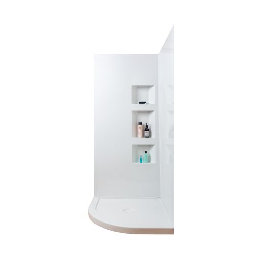 Side Recessed Shower Wall