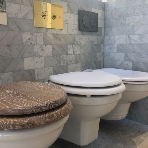 Soho wall hung toilet and bidet