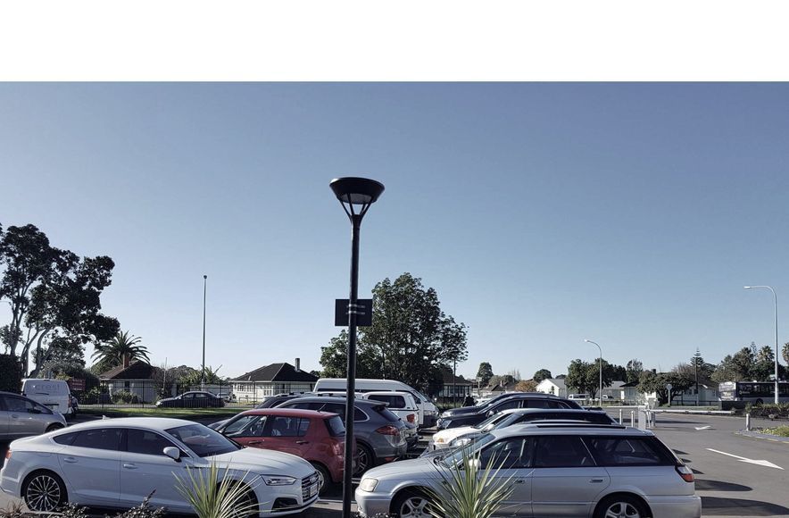 Solar Car Park Lighting – Auckland Airport Hotel