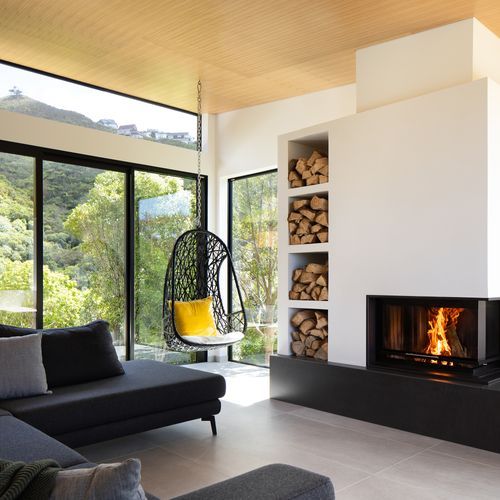 Spartherm Corner Wood Fire