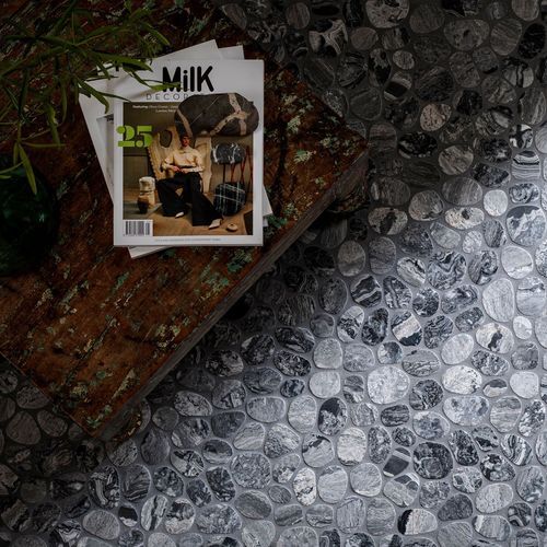 Spindrift Marble Interlocking Tile