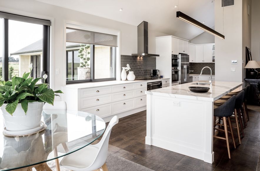 Sprawling New Home With Timber Tile Personality