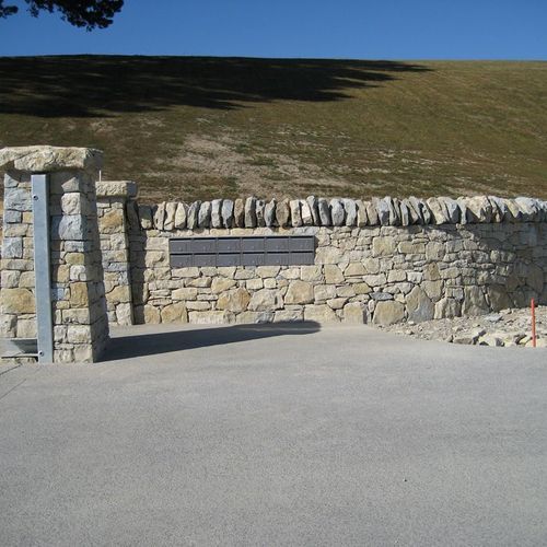 Stone Pillars & Drive Way Entrances