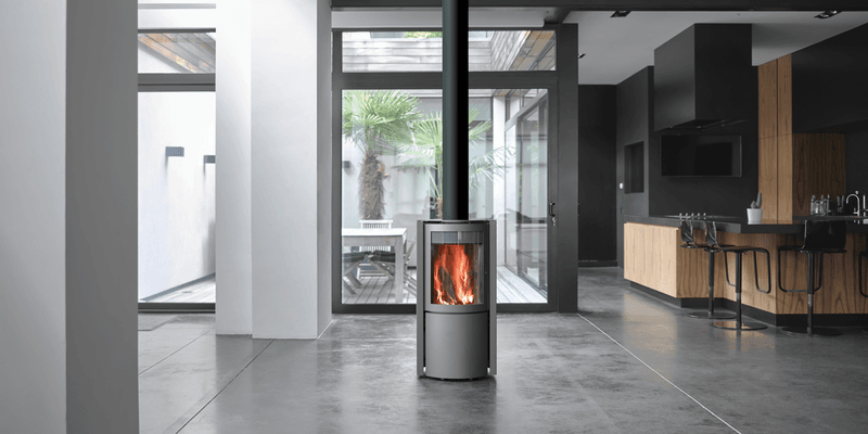 Stûv Compact One Freestanding Wood Fireplace