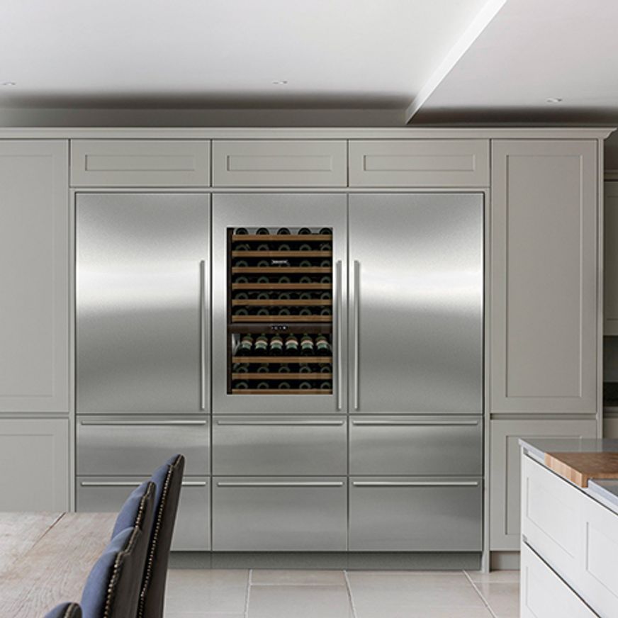 Sub-Zero Wine Storage Fridge with Fridge Drawers ICBIW-30R