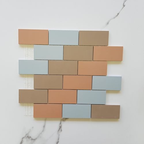Micro Subway Mix Porcelain Tile