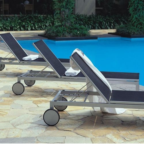 Sunlounger Jupiter - Textilene Sling