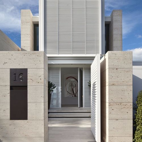 Textured Jura Limestone Cladding