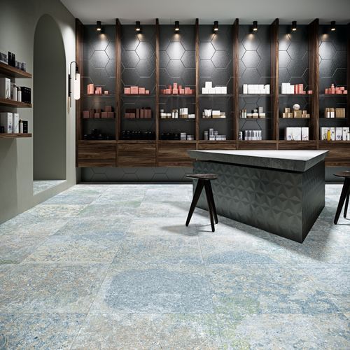 Bohemian Blue Floor & Wall Tiles
