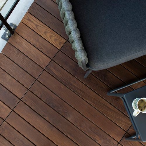 Thermory Organic Ash Decking