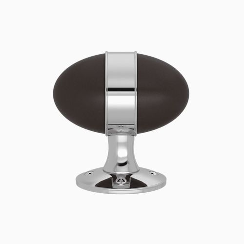 TS S7568 BANDED EGG SOLID DOOR KNOB