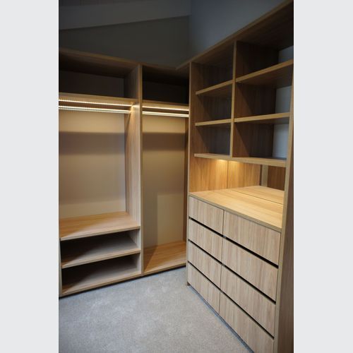 Urban Baroque Velvet Melamine Wardrobe