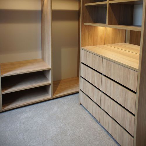 Urban Baroque Velvet Melamine Wardrobe