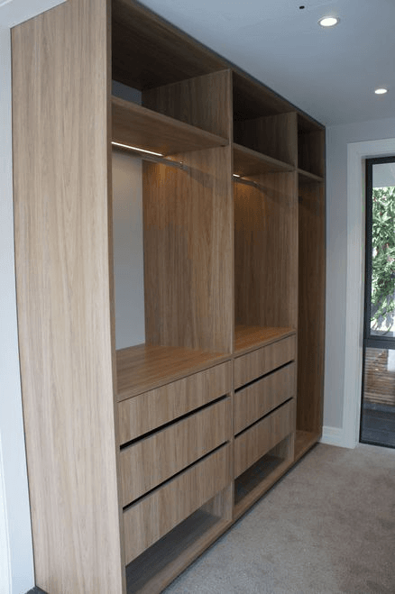 Urban Baroque Woodgrain Melamine Wardrobe