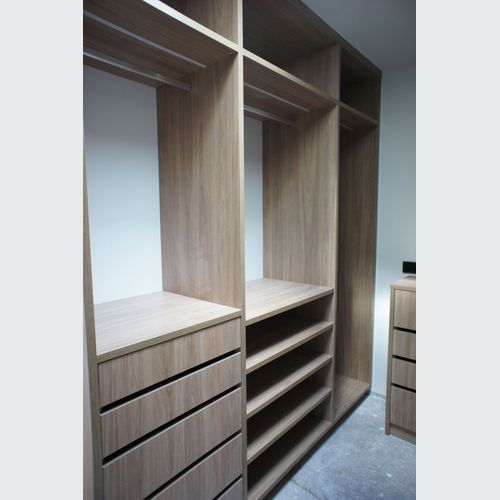Urban Woodgrain Melamine Wardrobe