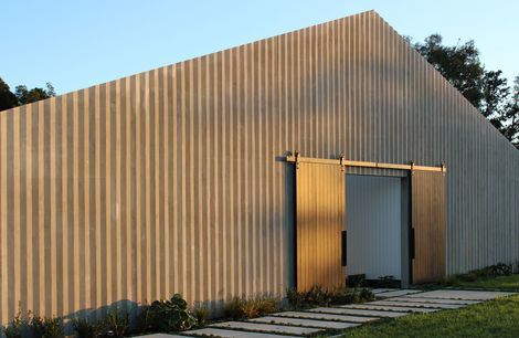 White Green House