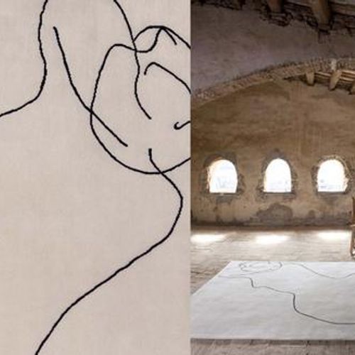 Chillida Rug series by Nanimarquina