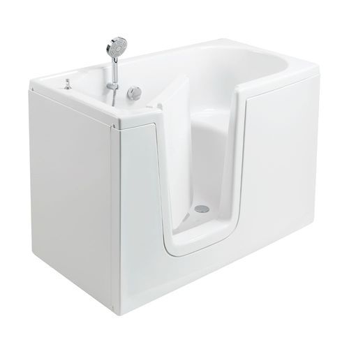 Bathtub with Door, Drainage, and Mixer