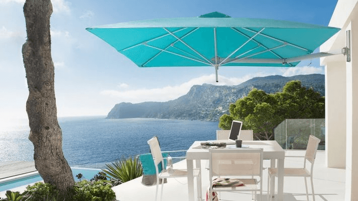 Umbrosa Paraflex Wallmounted Umbrella