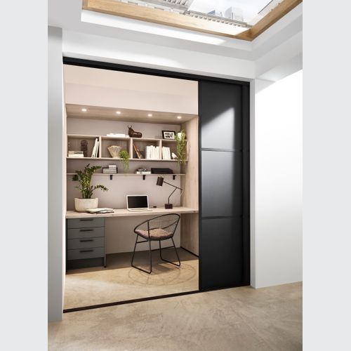Laser Melamine Kitchen Cabinetry