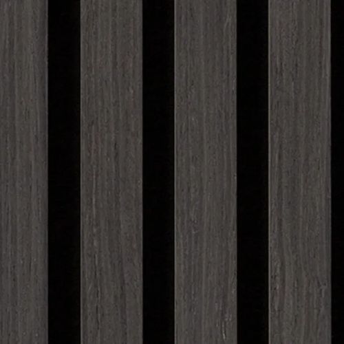 HW22506 | Black Acoustic Fluted Panel