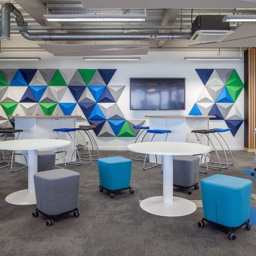 3D Acoustic Wall Tiles