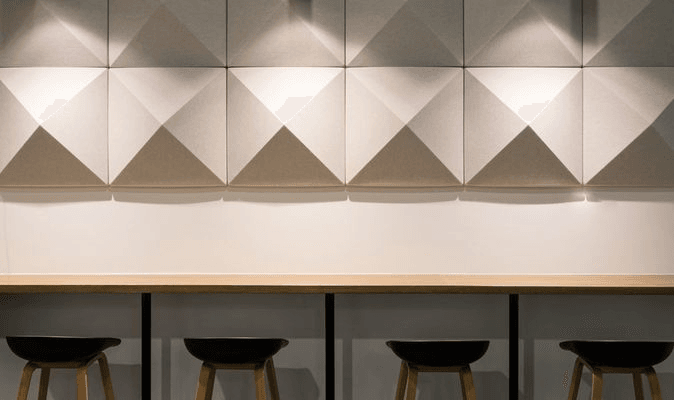 3D Acoustic Wall Tiles