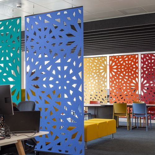 Cascade Hanging Screens and Acoustic Partitions