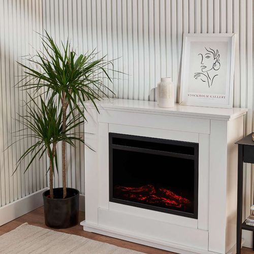 Snow White Colour Acoustic Slat Wall Panels